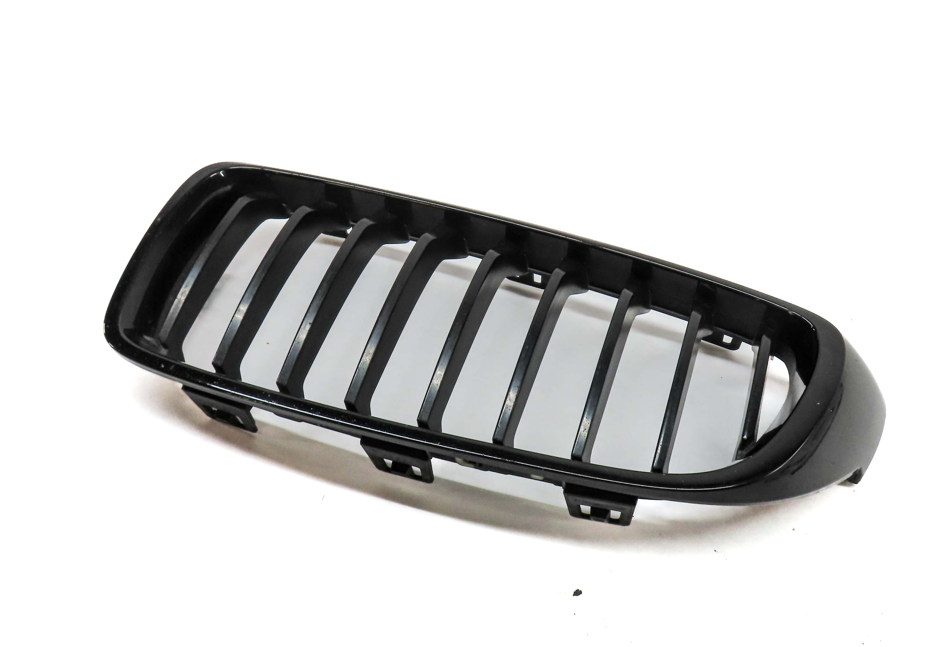 14-20 BMW 428i 430i 435i 440i (F32) FRONT LEFT DRIVER HOOD GRILLE (BLACK) — exact item pictured
